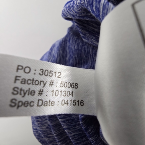 Kansas University KU Jayhawks Men's XXL Quarter Zip Performance Pullover Blue - Picture 5 of 7